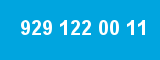 929 122 00 11